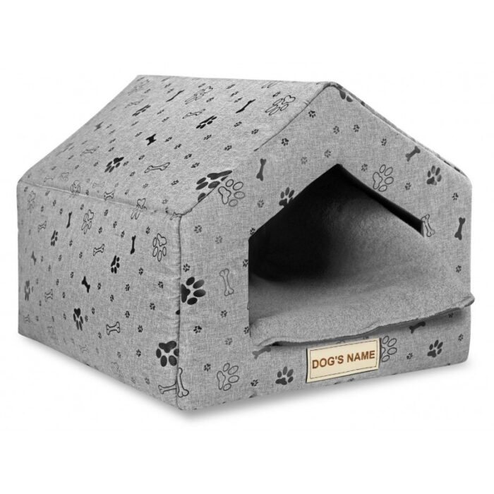 Personalizowane legowisko DOMEK dla psa 50x40 cm - obrazek 3